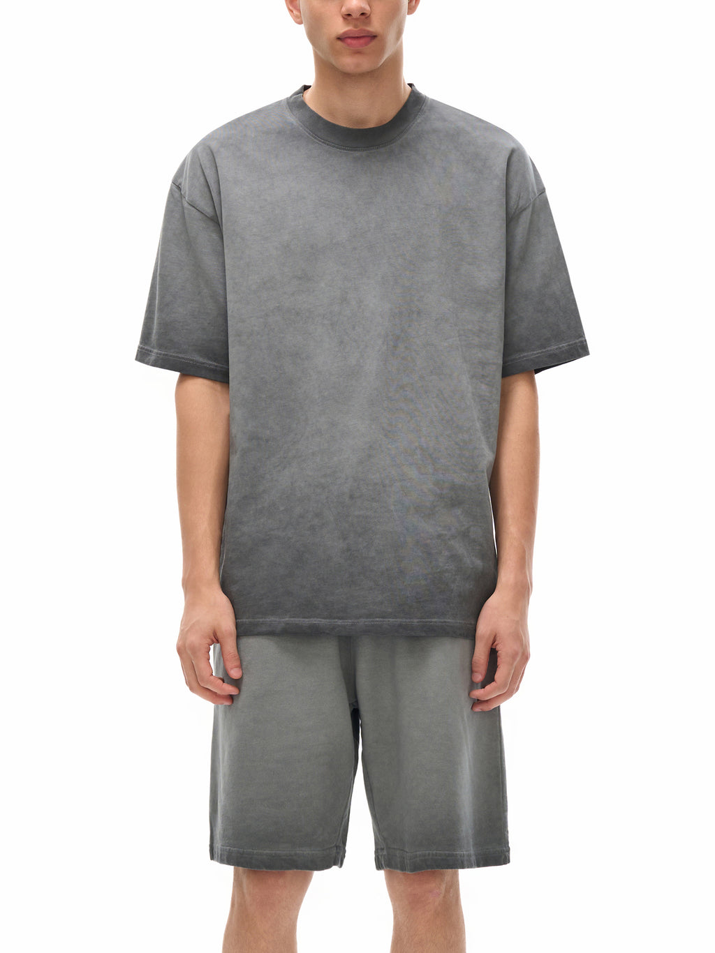 Unisex Reverse Dyed Loose Cotton T-Shirt