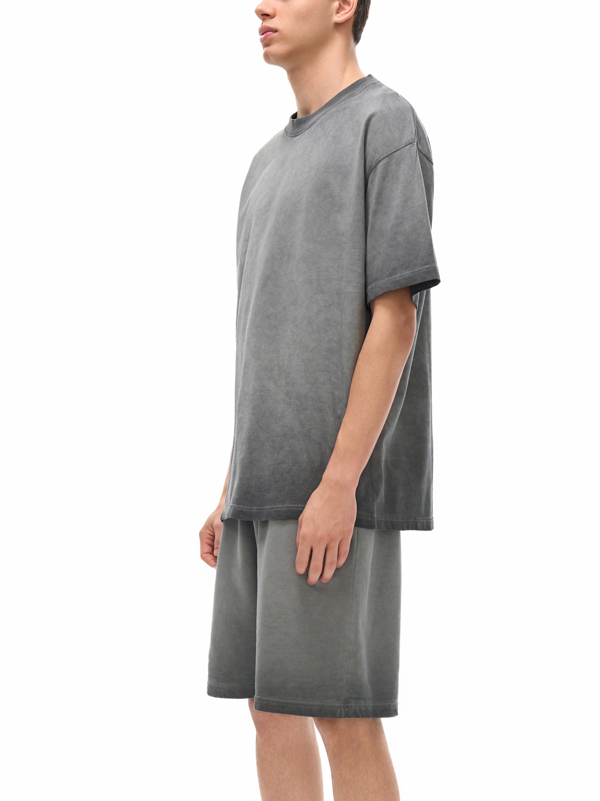 Unisex Reverse Dyed Loose Cotton T-Shirt