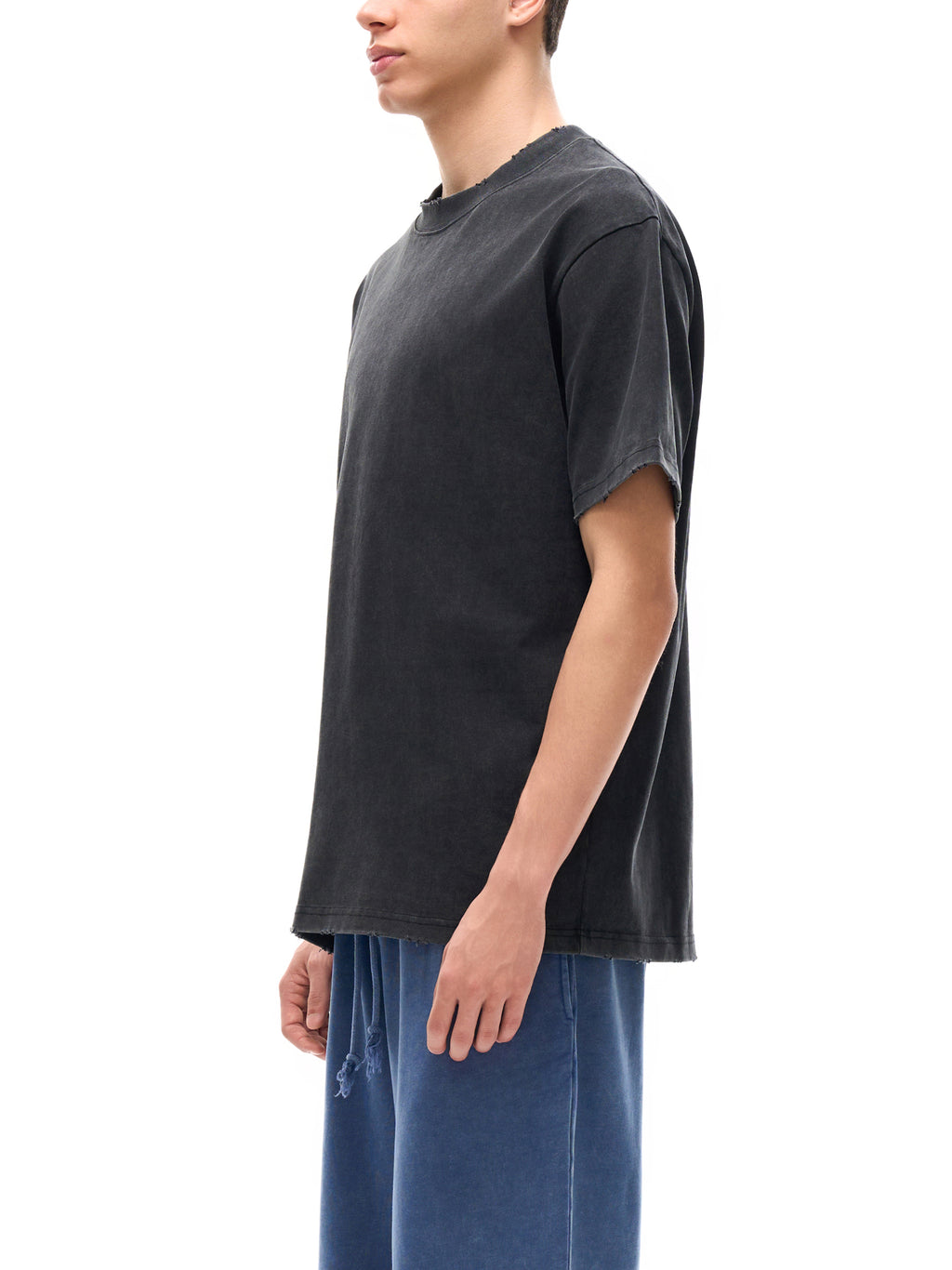 Heavyweight Vintage T-Shirt, Unisex Washed Cotton Streetwear Tee