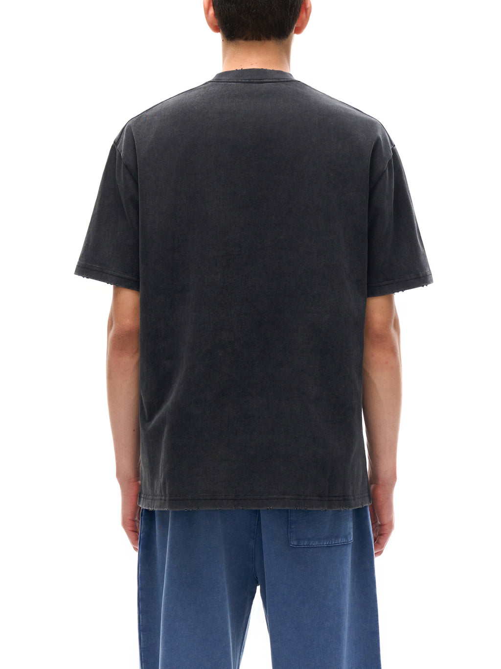 Heavyweight Vintage T-Shirt, Unisex Washed Cotton Streetwear Tee
