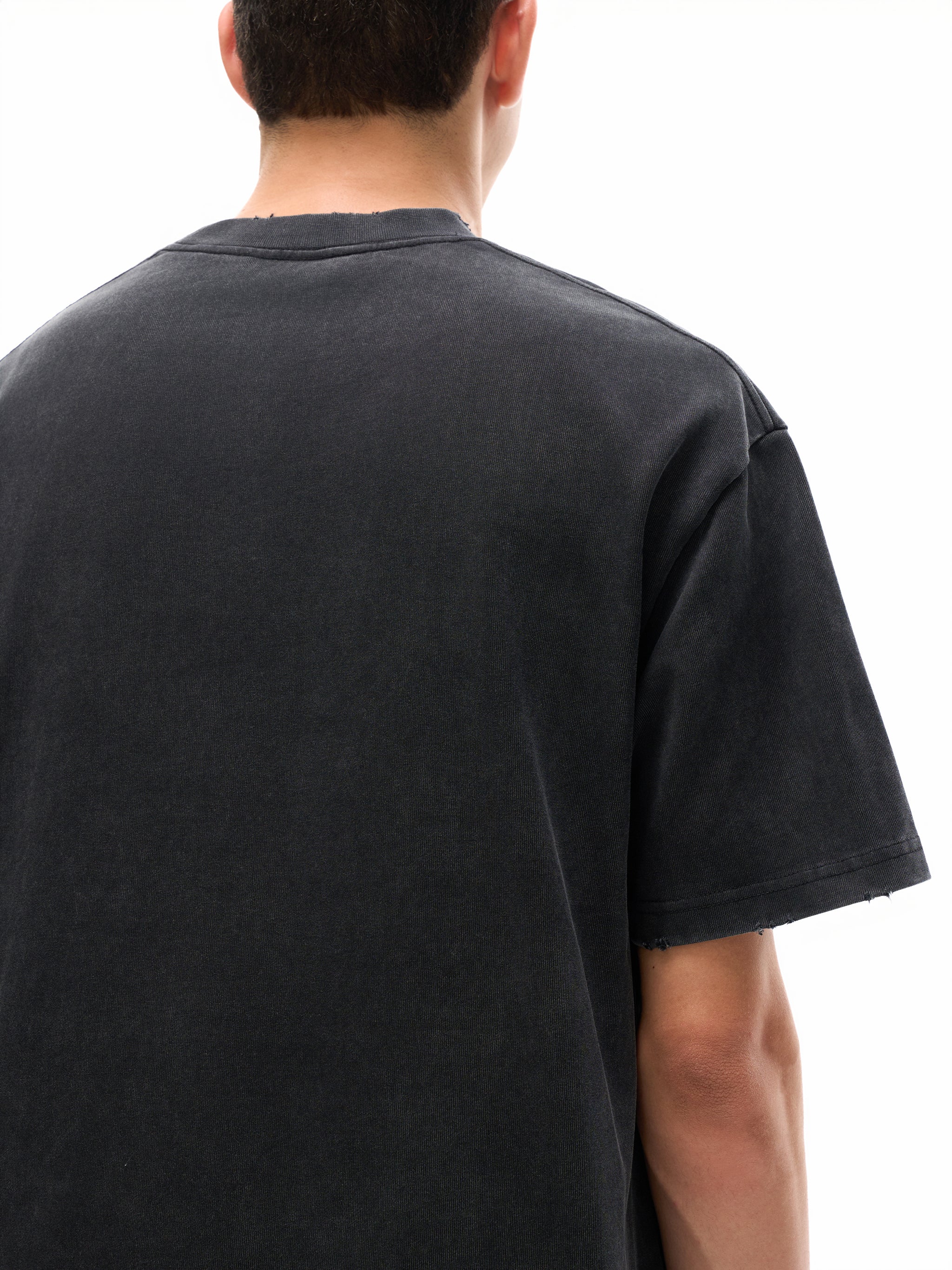 Heavyweight Vintage T-Shirt, Unisex Washed Cotton Streetwear Tee