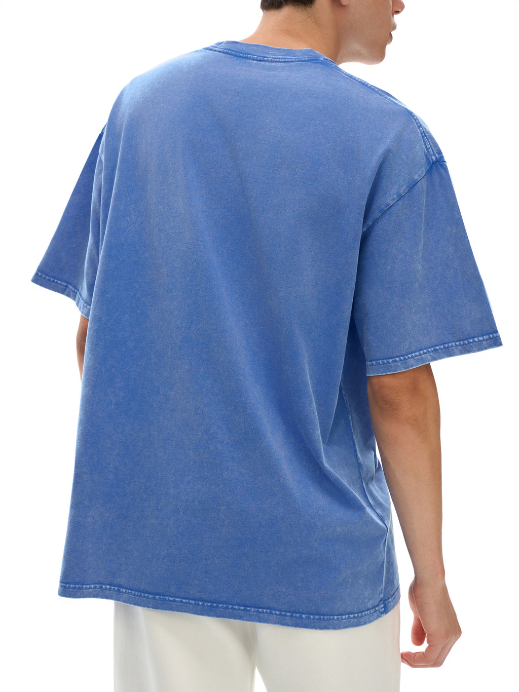 Unisex Snow Washed Oversized Cotton T-Shirt