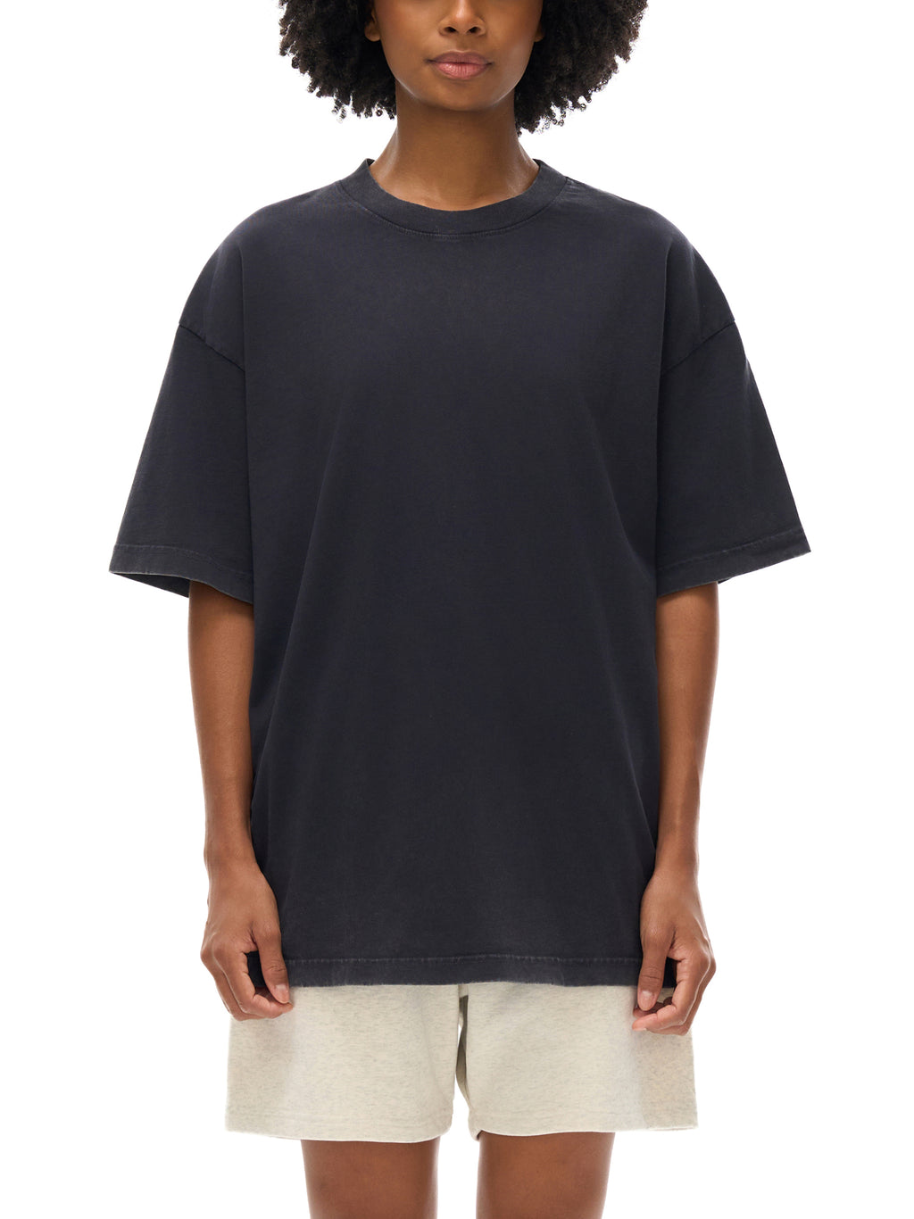 Unisex Reverse Dyed Loose Cotton T-Shirt