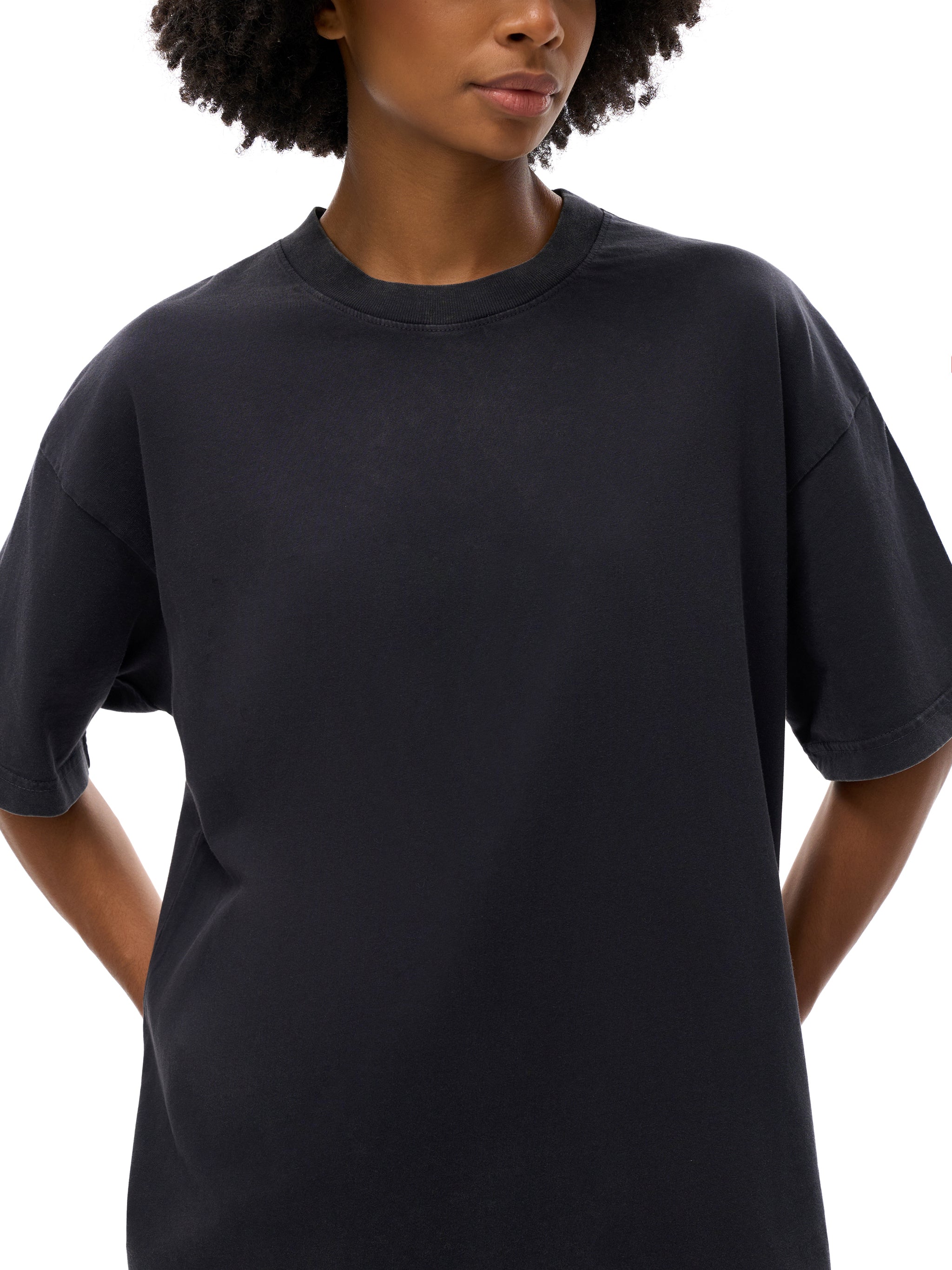 Unisex Reverse Dyed Loose Cotton T-Shirt