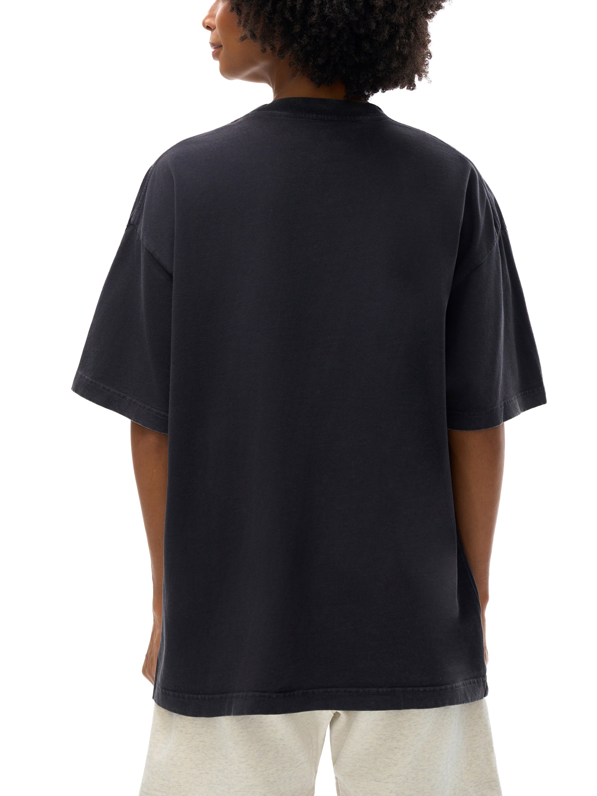 Unisex Reverse Dyed Loose Cotton T-Shirt