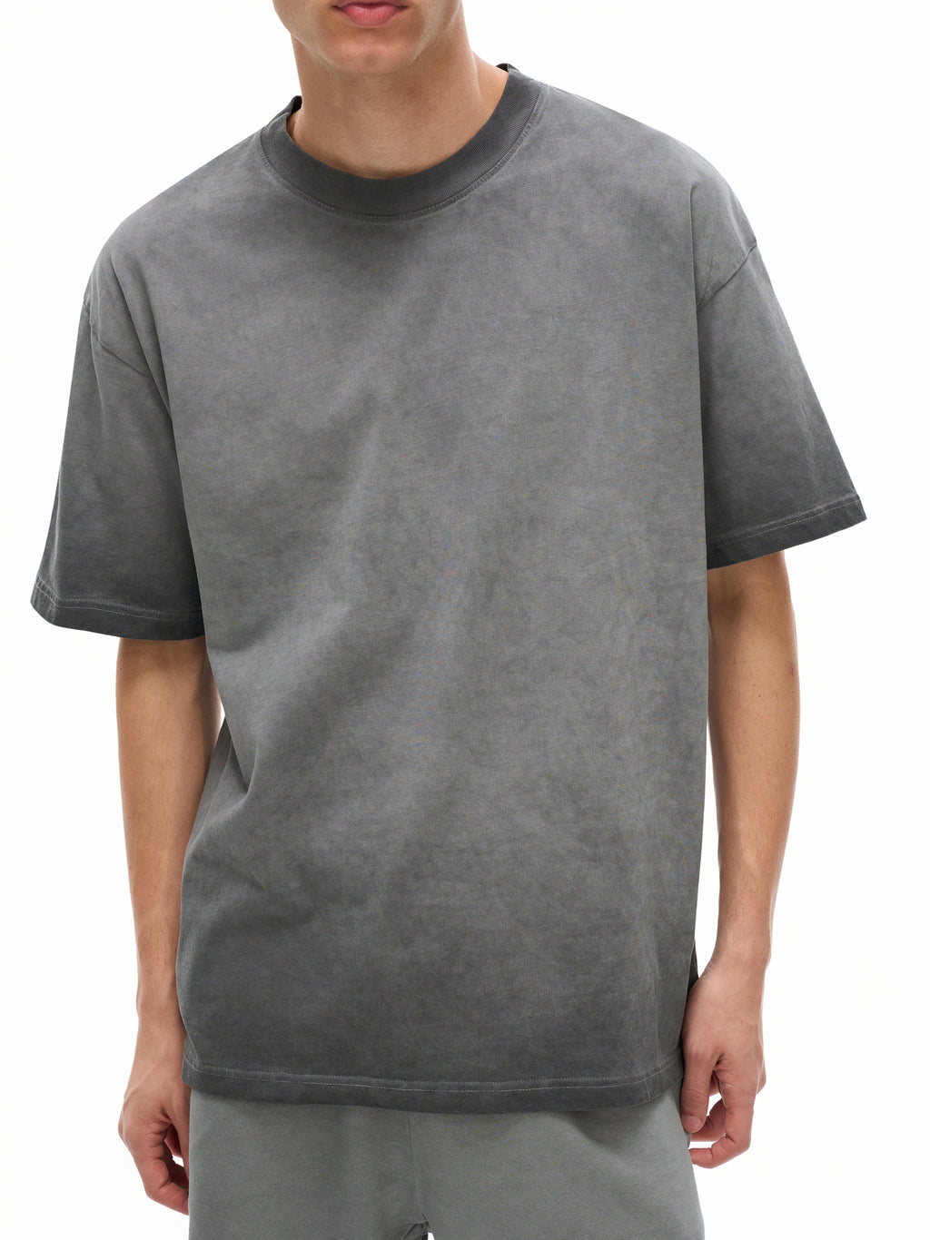 Unisex Reverse Dyed Loose Cotton T-Shirt