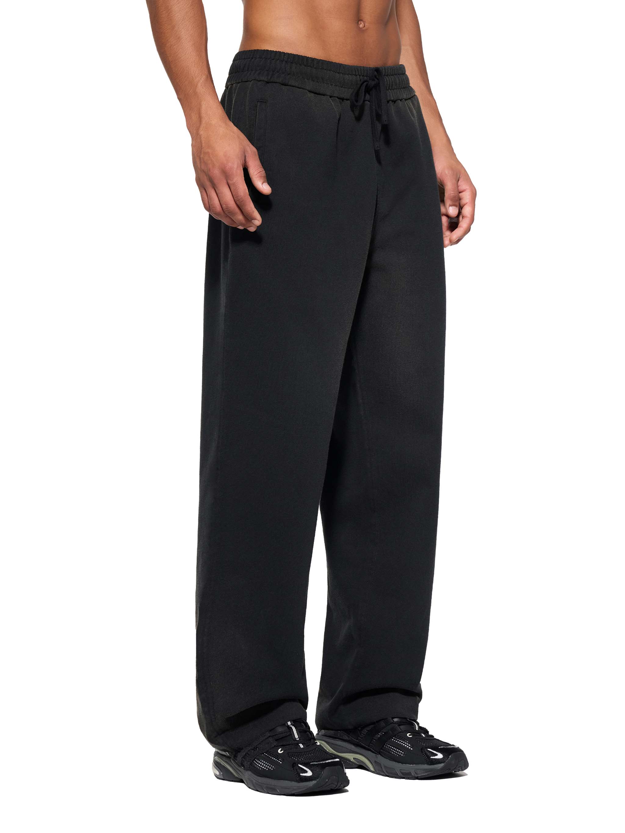Unisex Sun Fade Raw Edge Straight-Leg Sweatpants