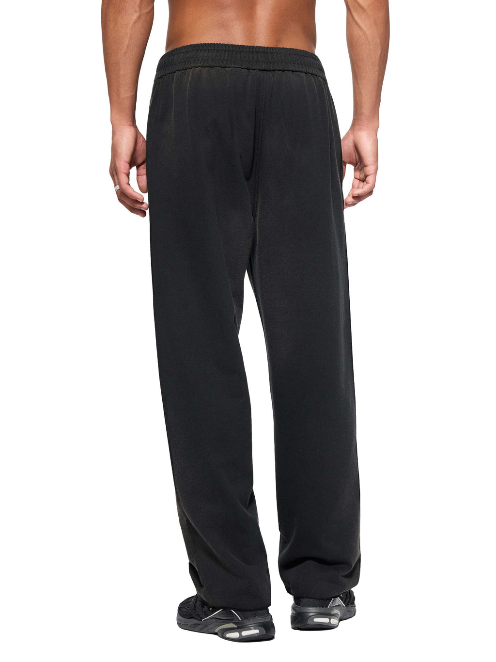 Unisex Sun Fade Raw Edge Straight-Leg Sweatpants