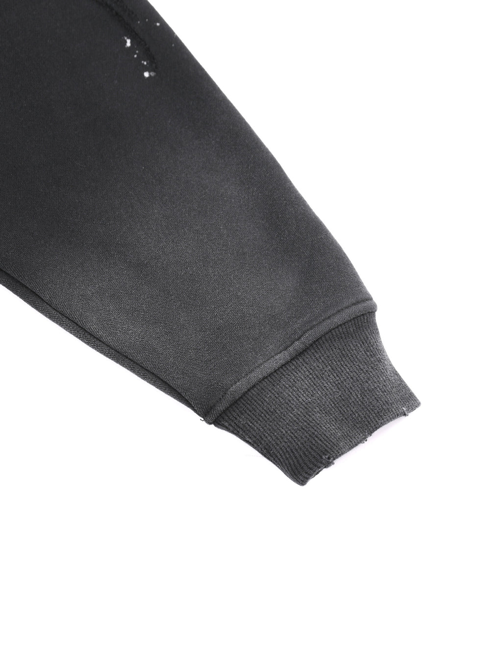 Unisex Vintage Washed Frayed Fleece Hoodie