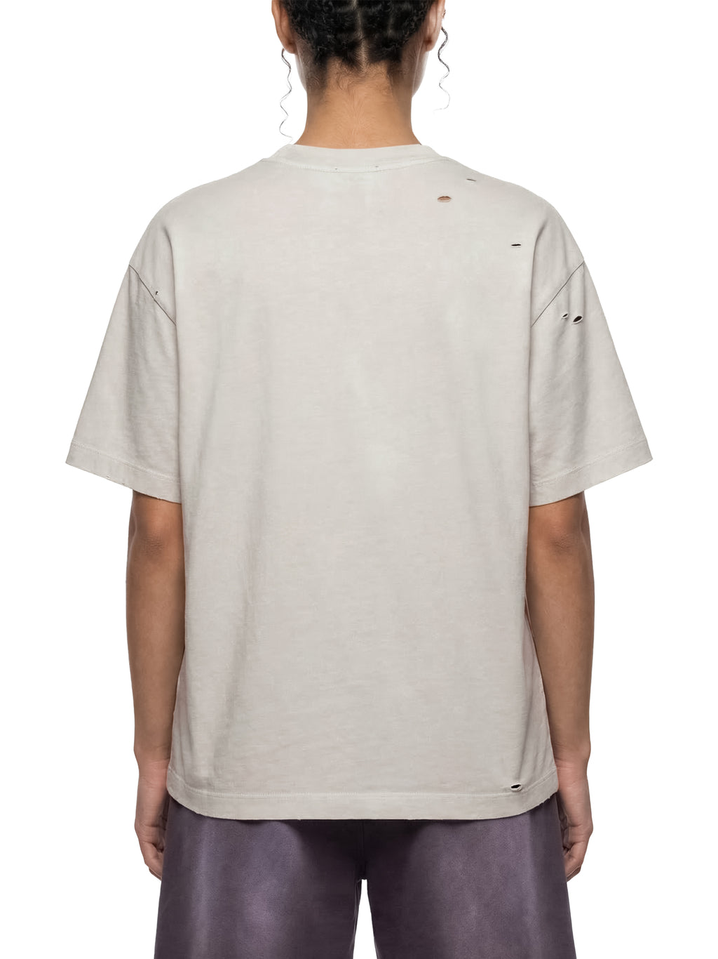 Unisex Vintage Washed Distressed Boxy Oversized T-Shirt
