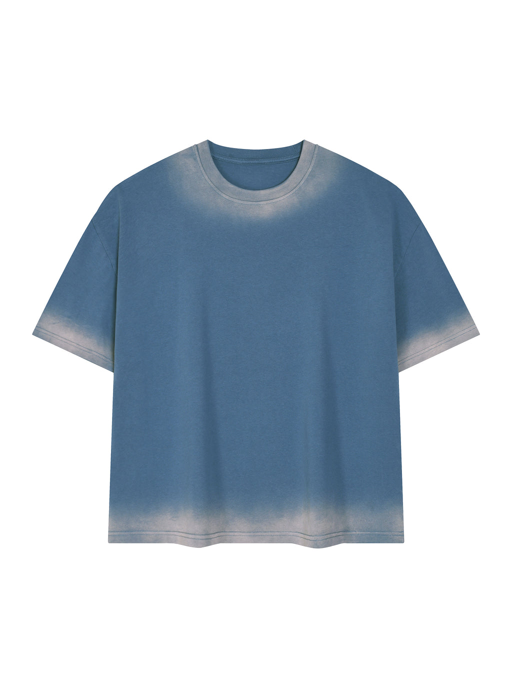 Unisex Boxy Sunfade Vintage Wash T-Shirt