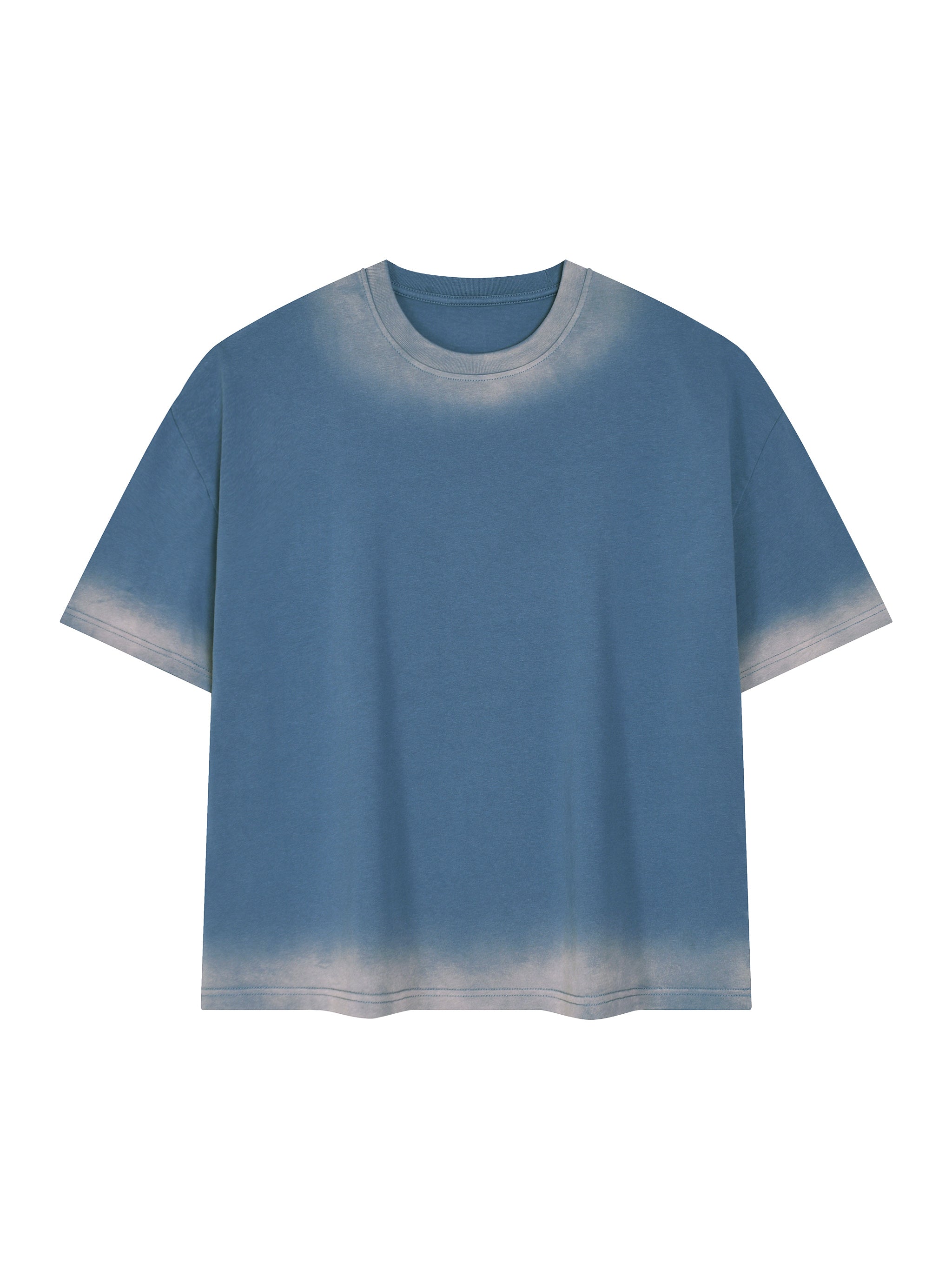 Unisex Boxy Sunfade Vintage Wash T-Shirt