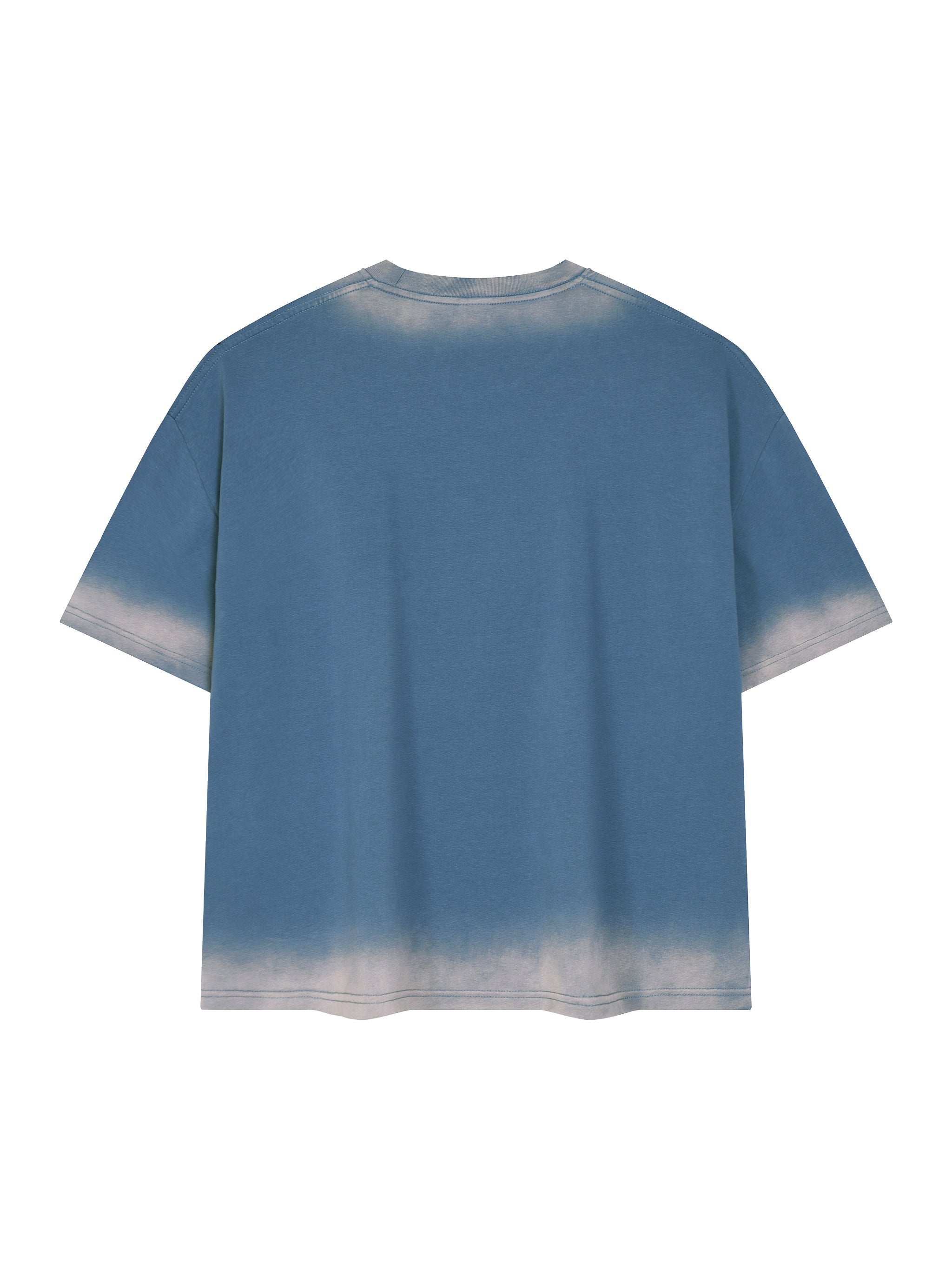 Unisex Boxy Sunfade Vintage Wash T-Shirt