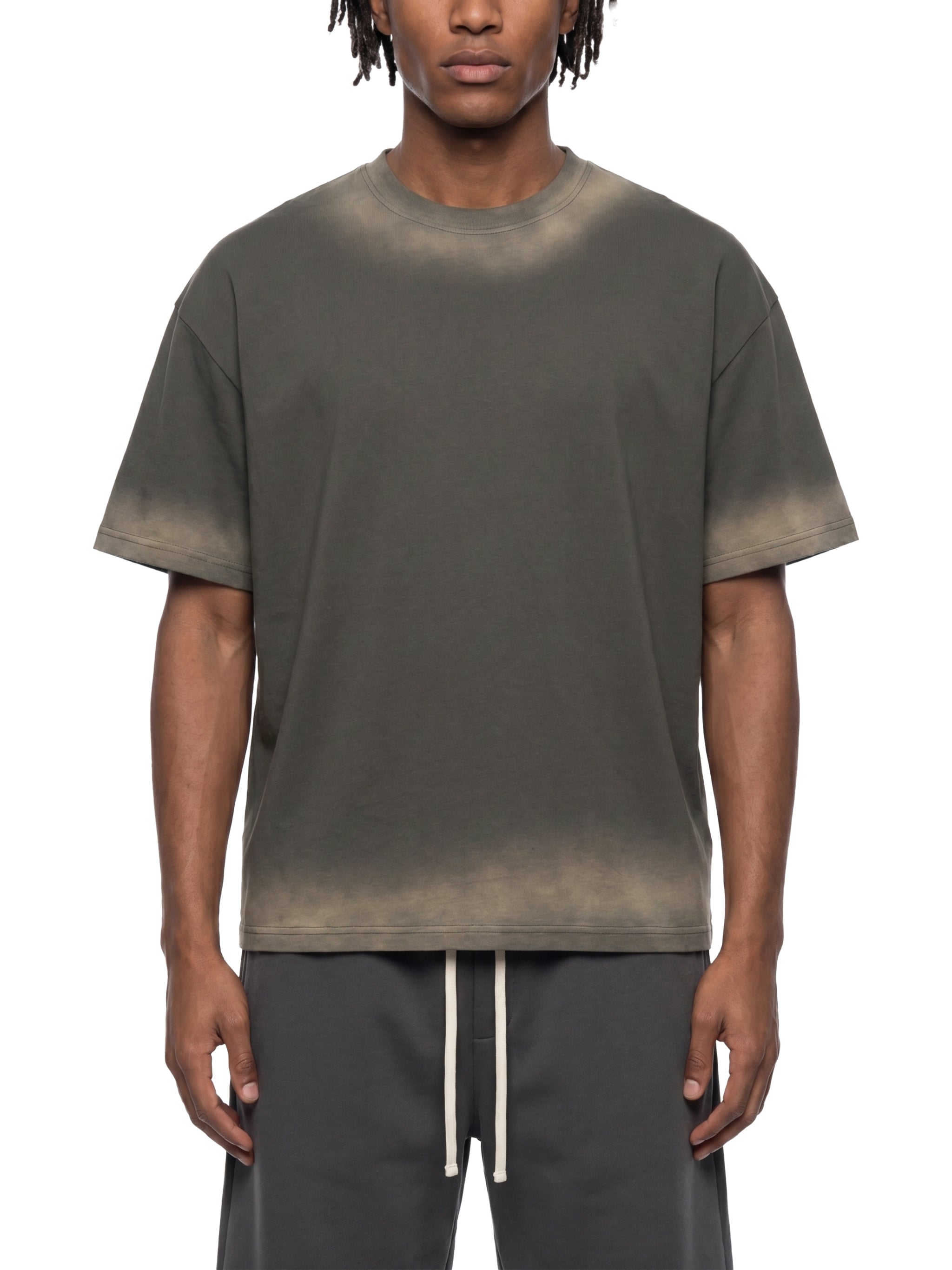 Unisex Boxy Sunfade Vintage Wash T-Shirt