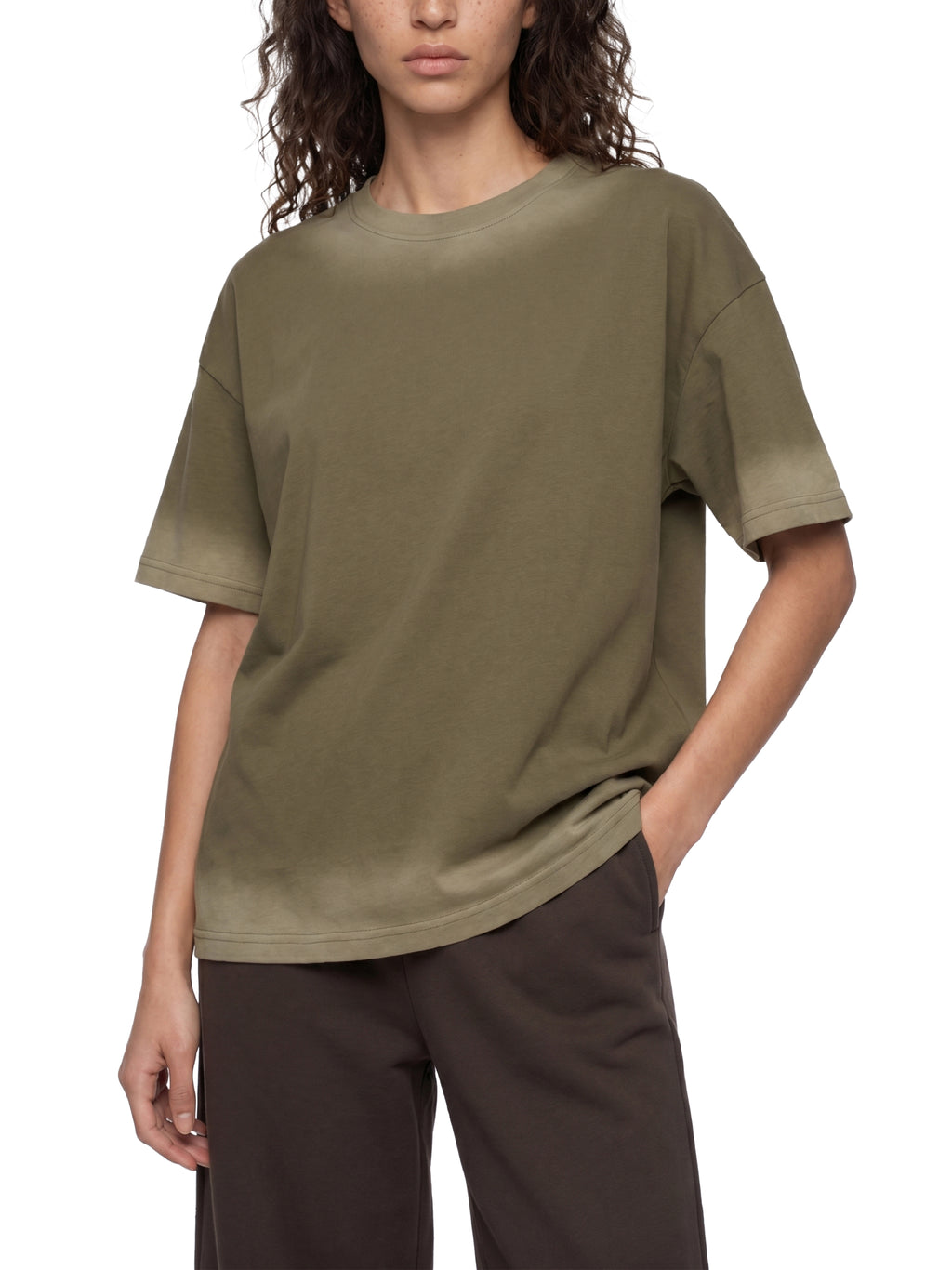Unisex Boxy Sunfade Vintage Wash T-Shirt
