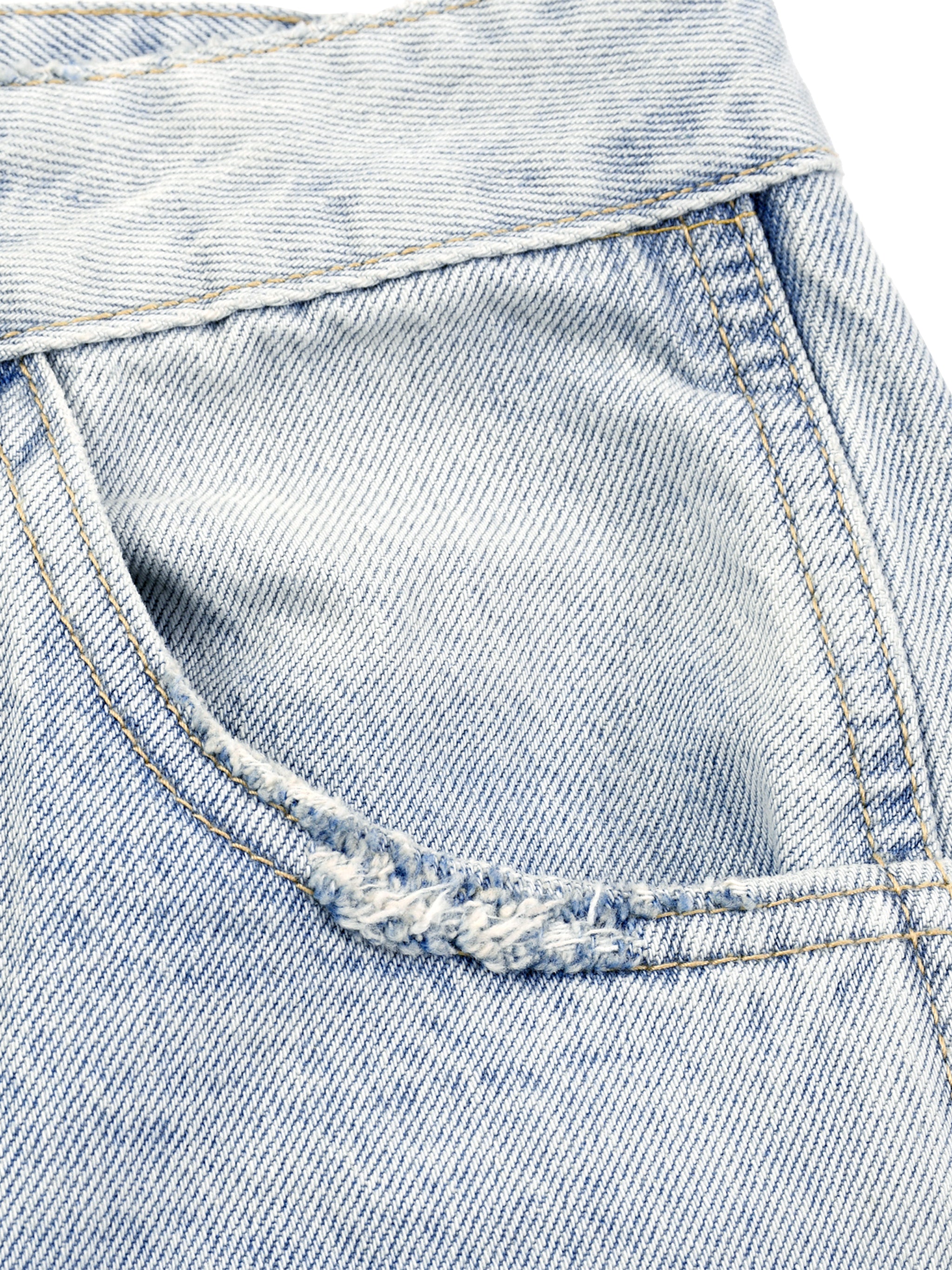 Men’s Vintage Wash Barrel Leg Jeans